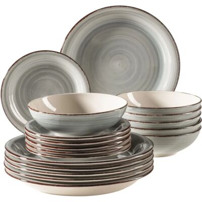 Mäser 18-piece Stoneware Dinner Set - Dinnerware Set Mäser 18-piece Stoneware Dinner Set - Dinnerware Set