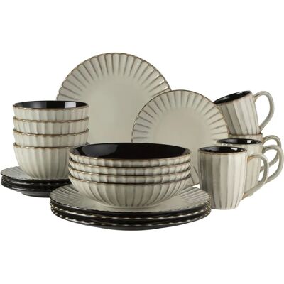 MÄSER Confino Dinnerware Set - 20 pcs for 4 persons MÄSER Confino Dinnerware Set - 20 pcs for 4 persons