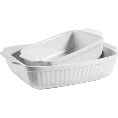KITCHEN TIME Keramik Auflaufform-Set - Backen & Servieren KITCHEN TIME Keramik Auflaufform-Set - Backen & Servieren