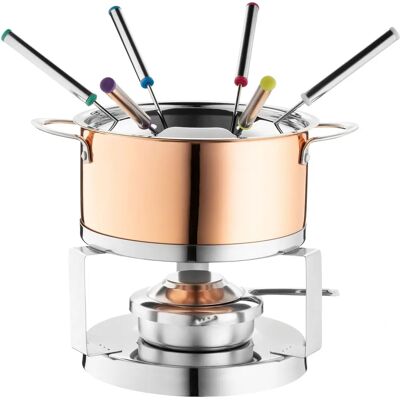 Ensemble de Fondue en Cuivre MÄSER - 1,7L, 17cm Ensemble de Fondue en Cuivre MÄSER - 1,7L, 17cm