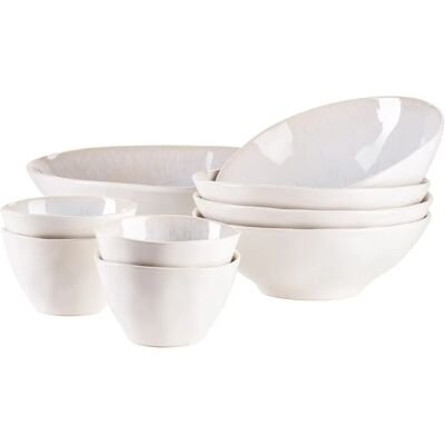MÄSER Frozen - Set di 9 ciotole in ceramica MÄSER Frozen - Set di 9 ciotole in ceramica