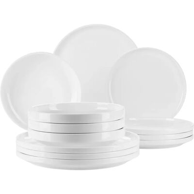 Ensemble de vaisselle Mäser Vada 12 pièces - Porcelaine Scandinave Ensemble de vaisselle Mäser Vada 12 pièces - Porcelaine Scandinave