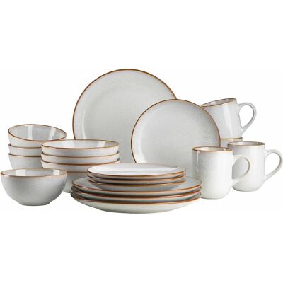 Mäser Mabella Set di stoviglie in gres 20 pezzi Mäser Mabella Set di stoviglie in gres 20 pezzi