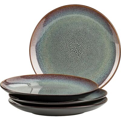 Mäser Teona - Set di Piatti Dessert in Gres Multicolore Mäser Teona - Set di Piatti Dessert in Gres Multicolore