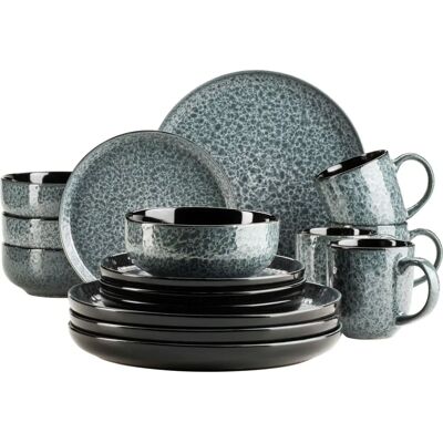 Servizio Filippa verde da 16 pezzi - Set di stoviglie Servizio Filippa verde da 16 pezzi - Set di stoviglie