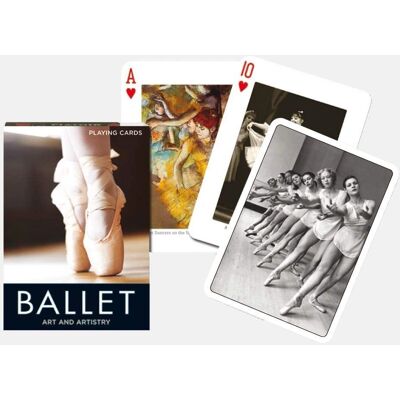 PIATNIK Cartas de Juego Tema Ballet - baraja PIATNIK Cartas de Juego Tema Ballet - baraja