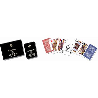 Karty plastikowe Piatnik - Poker i Bridge Wodoodporne - Karty do Gry Karty plastikowe Piatnik - Poker i Bridge Wodoodporne - Karty do Gry