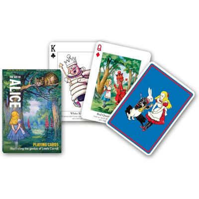 Piatnik Alice Poker - Art of Alice - Speelkaarten Piatnik Alice Poker - Art of Alice - Speelkaarten