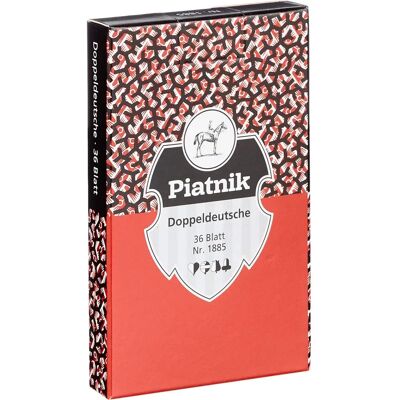 Piatnik 1885 Jeu de cartes allemand double - Jeu de cartes Piatnik 1885 Jeu de cartes allemand double - Jeu de cartes