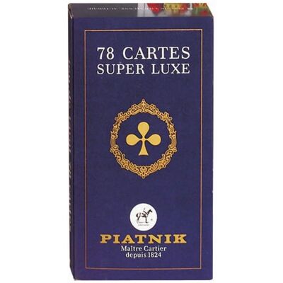 Piatnik Tarot - 78 Kart do Wszechstronnego Użytku - Składane Etui - Trwały Plastik - 13+ - Talia Tarota Piatnik Tarot - 78 Kart do Wszechstronnego Użytku - Składane Etui - Trwały Plastik - 13+ - Talia Tarota