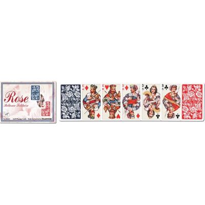 Cartes Piatnik Rose Patience - 2x55 Paquets - Jeu de Cartes Cartes Piatnik Rose Patience - 2x55 Paquets - Jeu de Cartes