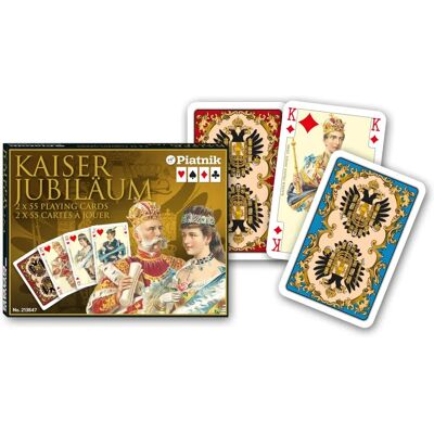 Karty Rummy Kaiser Jubileusz - Karty do gry Karty Rummy Kaiser Jubileusz - Karty do gry