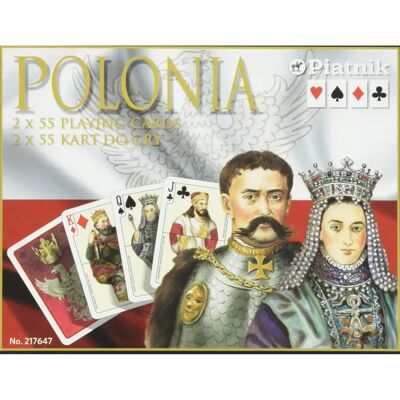 Piatnik Polonia - Gra karciana - Zestaw do bridge Piatnik Polonia - Gra karciana - Zestaw do bridge