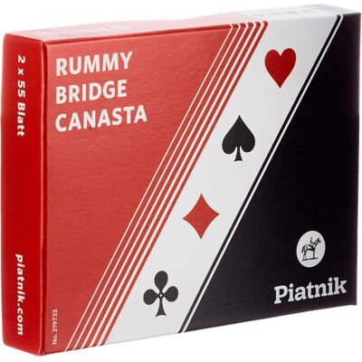 Piatnik 219733 Standard Kort - Rummy, Bridge, Canasta Piatnik 219733 Standard Kort - Rummy, Bridge, Canasta