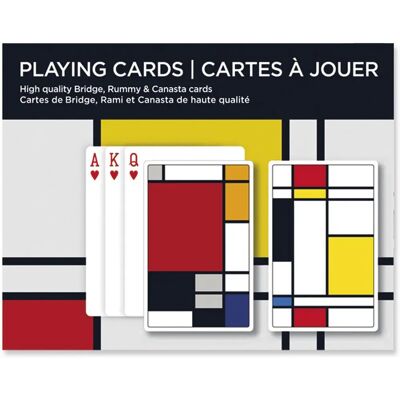Cartes à Jouer Carrées Piatnik - Pack Bridge 4 Designs - Publicité Cartes à Jouer Carrées Piatnik - Pack Bridge 4 Designs - Publicité