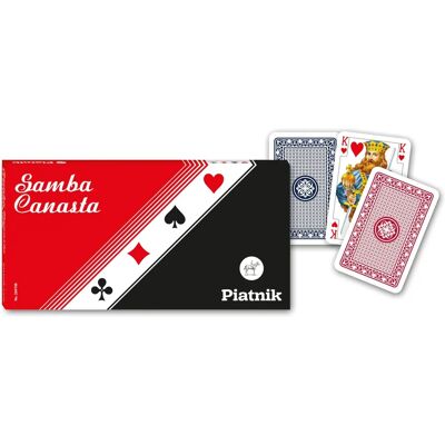Piatnik Samba Canasta Spelkort - 3 Decks Piatnik Samba Canasta Spelkort - 3 Decks