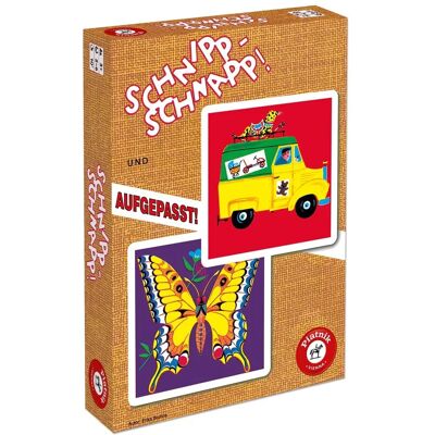 Piatnik - Schnipp Schnapp - Gioco di carte per bambini Piatnik - Schnipp Schnapp - Gioco di carte per bambini