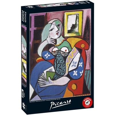 Piatnik Picasso - Femme avec un livre Puzzle - 1000 pièces - Publicité Piatnik Picasso - Femme avec un livre Puzzle - 1000 pièces - Publicité