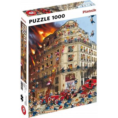 Piatnik Ruyer Feuerwehr Puzzle - 1000 Teile Piatnik Ruyer Feuerwehr Puzzle - 1000 Teile