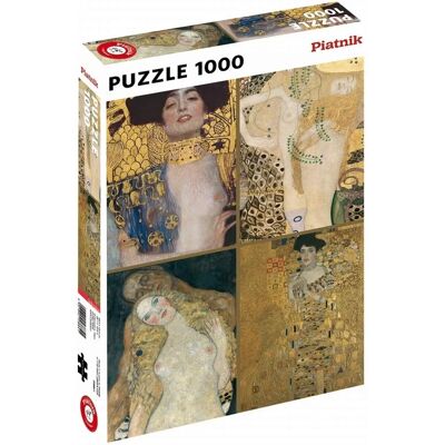 Zestaw puzzli Gustava Klimta od Piatnik - 1000 elementów Zestaw puzzli Gustava Klimta od Piatnik - 1000 elementów