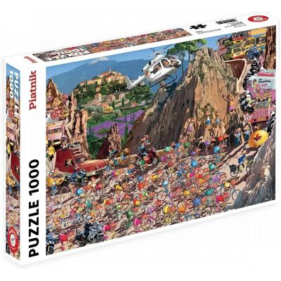Piatnik Ruyer Wyścig Rowerowy Puzzle - 1000 Elementów Piatnik Ruyer Wyścig Rowerowy Puzzle - 1000 Elementów