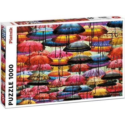 Puzzle Piatnik 1000 Elementów Kolorowe parasole - Typ Puzzle Puzzle Piatnik 1000 Elementów Kolorowe parasole - Typ Puzzle