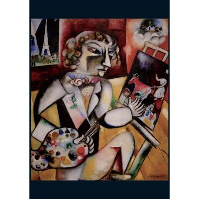 Puzzle Autoportret Chagall - 1000 Elementów Puzzle Autoportret Chagall - 1000 Elementów