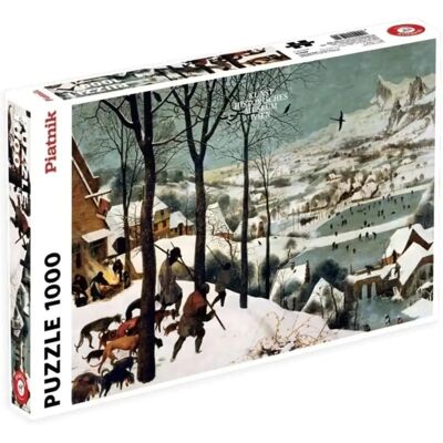 Piatnik Breugel Jäger im Schnee - Puzzle, 1000 Teile Piatnik Breugel Jäger im Schnee - Puzzle, 1000 Teile