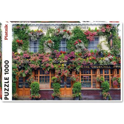 Piatnik Churchill Arms Londyn 1000 elementów - Puzzle Piatnik Churchill Arms Londyn 1000 elementów - Puzzle
