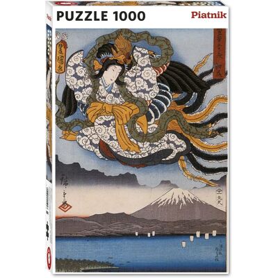 Pussel Piatnik Hiroshige Amaterasu - 1000 Bitar - Konst från Mount Fuji Pussel Piatnik Hiroshige Amaterasu - 1000 Bitar - Konst från Mount Fuji
