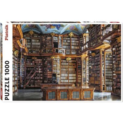 Puzzle Bibliothèque Monastère Piatnik - 1000 Pièces Puzzle Bibliothèque Monastère Piatnik - 1000 Pièces