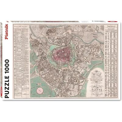 Piatnik Wenen 1824 - Puzzel, 1000 Stukjes - Puzzel Piatnik Wenen 1824 - Puzzel, 1000 Stukjes - Puzzel