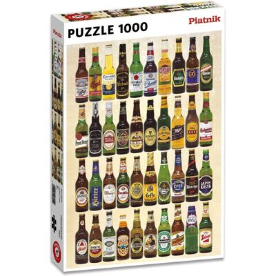 Piatnik Bier Puzzle - 1000 Teile - Hochwertiges Wiener Puzzle Piatnik Bier Puzzle - 1000 Teile - Hochwertiges Wiener Puzzle