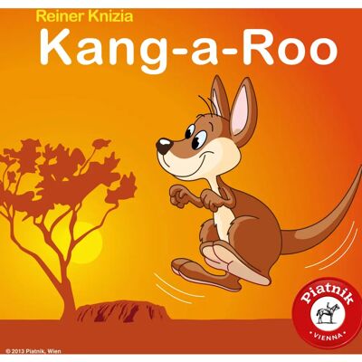 Piatnik Kang-a-Roo Gra planszowa Strategia - Zabawna gra karciana dla dzieci Piatnik Kang-a-Roo Gra planszowa Strategia - Zabawna gra karciana dla dzieci