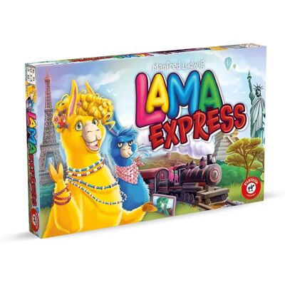 Piatnik Lama Express - Gra planszowa - Gra edukacyjna dla dzieci Piatnik Lama Express - Gra planszowa - Gra edukacyjna dla dzieci