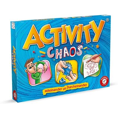 Piatnik Activity Chaos - Jeu d'Équipe et de Fête - Publicité Piatnik Activity Chaos - Jeu d'Équipe et de Fête - Publicité