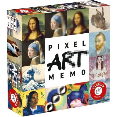 Piatnik Piatnik Pixel Art Memo - Jeu de Mémoire Artistique Piatnik Piatnik Pixel Art Memo - Jeu de Mémoire Artistique