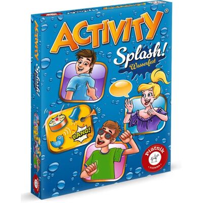 Piatnik Activity Splash - Jeu de cartes étanche - 60 min de plaisir Piatnik Activity Splash - Jeu de cartes étanche - 60 min de plaisir