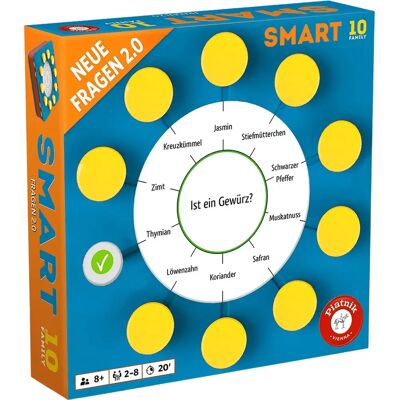 Piatnik Smart 10 Family - Neue Fragen 2.0 - Familienspiel Piatnik Smart 10 Family - Neue Fragen 2.0 - Familienspiel