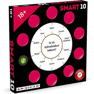 Piatnik Smart 10 Zusatzfragen 18+ - Erweiterung Brettspiel Piatnik Smart 10 Zusatzfragen 18+ - Erweiterung Brettspiel
