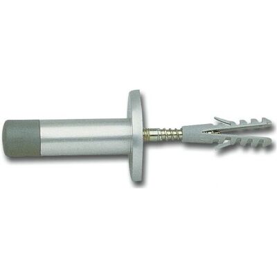Grundmann - Türstopper Wandtürpuffer - Ø20 mm - L75 mm - plateado anodizado - Door stop Grundmann - Türstopper Wandtürpuffer - Ø20 mm - L75 mm - plateado anodizado - Door stop