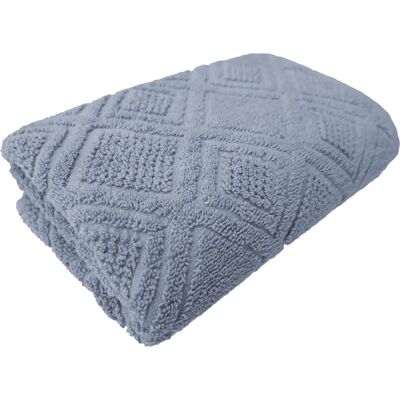 FRAMSOHN FROTTIER Mosaik Handtuch - 2er Set, 50x100cm - Blau FRAMSOHN FROTTIER Mosaik Handtuch - 2er Set, 50x100cm - Blau