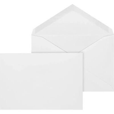 Enveloppes DIN B6 blanches ÖKI - 100 pcs Enveloppes DIN B6 blanches ÖKI - 100 pcs
