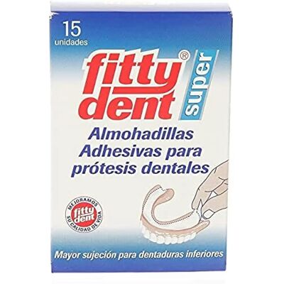 Pads Adhesivos para Dentaduras Phb Fittydent - 15 Unidades Pads Adhesivos para Dentaduras Phb Fittydent - 15 Unidades