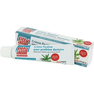 Fittydent Prothesencreme - Aloe Vera & Myrrhe - 40g Fittydent Prothesencreme - Aloe Vera & Myrrhe - 40g