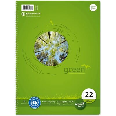 Ursus Classic Cahier Spiralblock 608570020 grün DIN A4 Ursus Classic Cahier Spiralblock 608570020 grün DIN A4