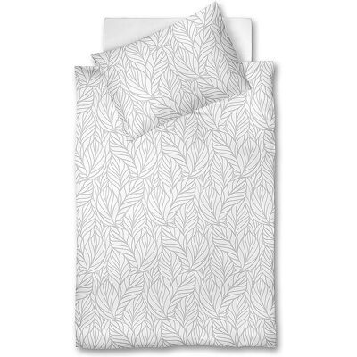 Fleuresse Damast Bettwäsche Opal - 70x90/140x200cm - Weiss - Bettwäschen-Set Fleuresse Damast Bettwäsche Opal - 70x90/140x200cm - Weiss - Bettwäschen-Set