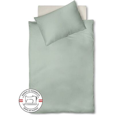 Fleuresse Satén Sábanas Olive - Ropa de cama Fleuresse Satén Sábanas Olive - Ropa de cama