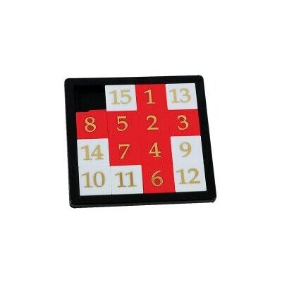 GOWI 360-74 Puzzle - Przesuwne puzzle, 15 elementów - Edukacja GOWI 360-74 Puzzle - Przesuwne puzzle, 15 elementów - Edukacja