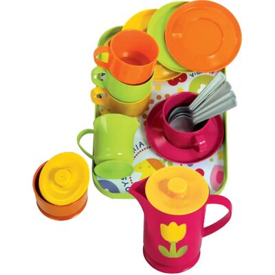 Gowi Paris 18-Piece Coffee Set - Kid's Playware Gowi Paris 18-Piece Coffee Set - Kid's Playware